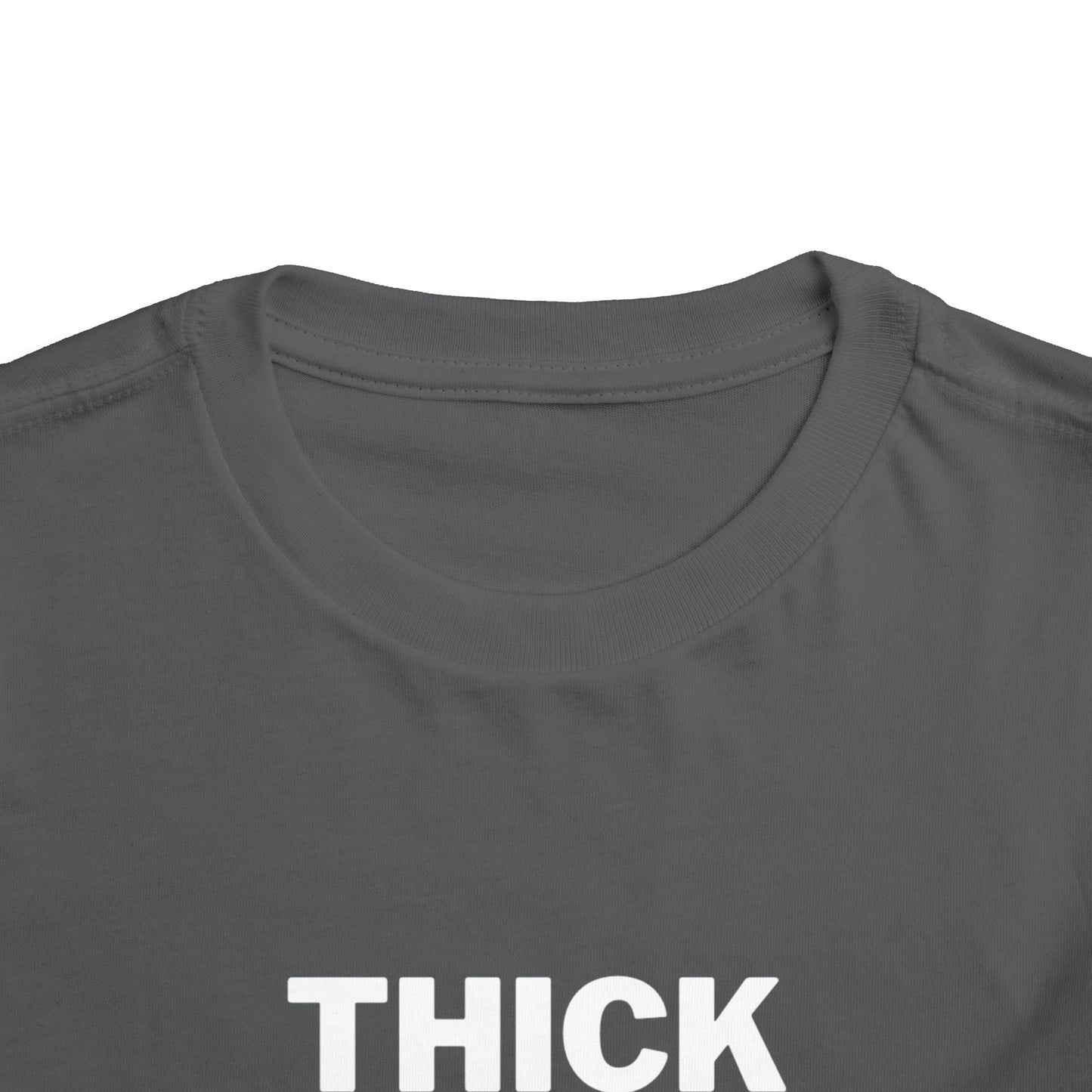 Thick Thighs Holiday Vibes Toddler Christmas Shirt | Funny Toddler Tee | Kids Christmas Outfit | Holiday Baby Shirt | Cute Christmas Toddler Tee