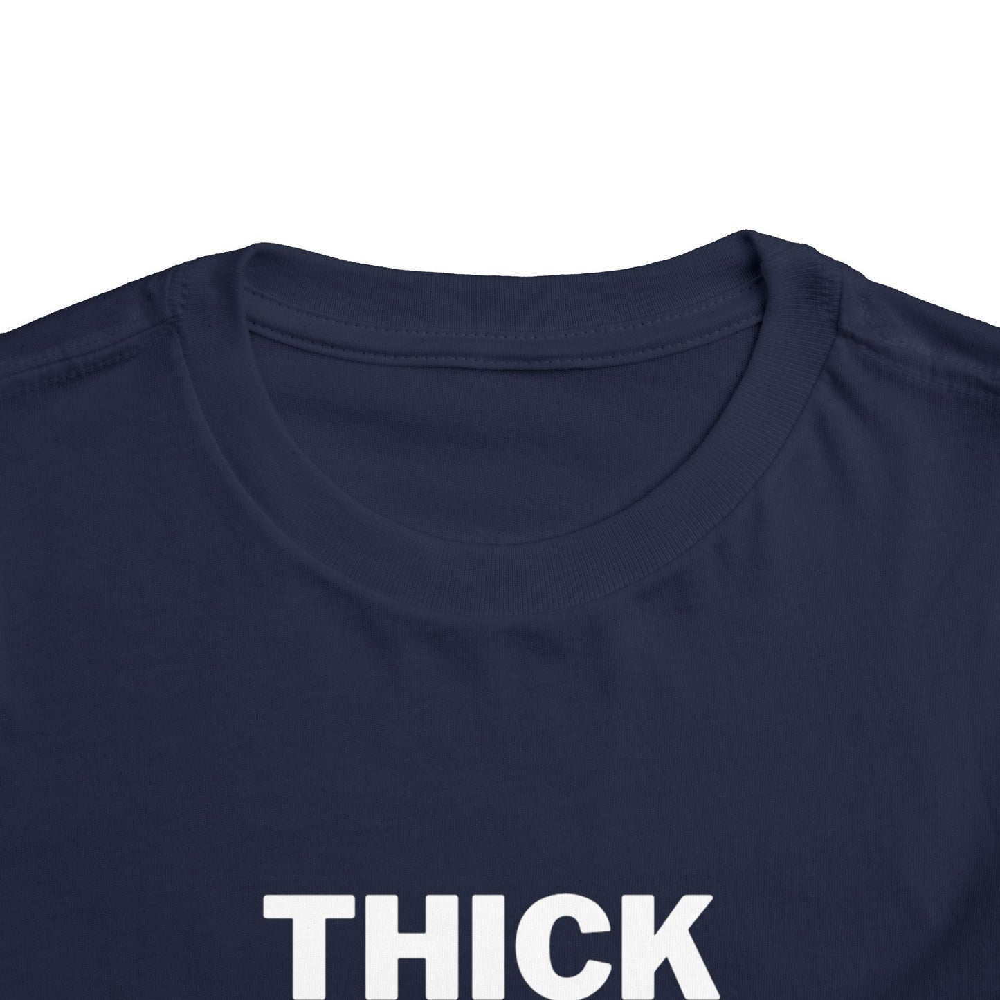 Thick Thighs Holiday Vibes Toddler Christmas Shirt | Funny Toddler Tee | Kids Christmas Outfit | Holiday Baby Shirt | Cute Christmas Toddler Tee