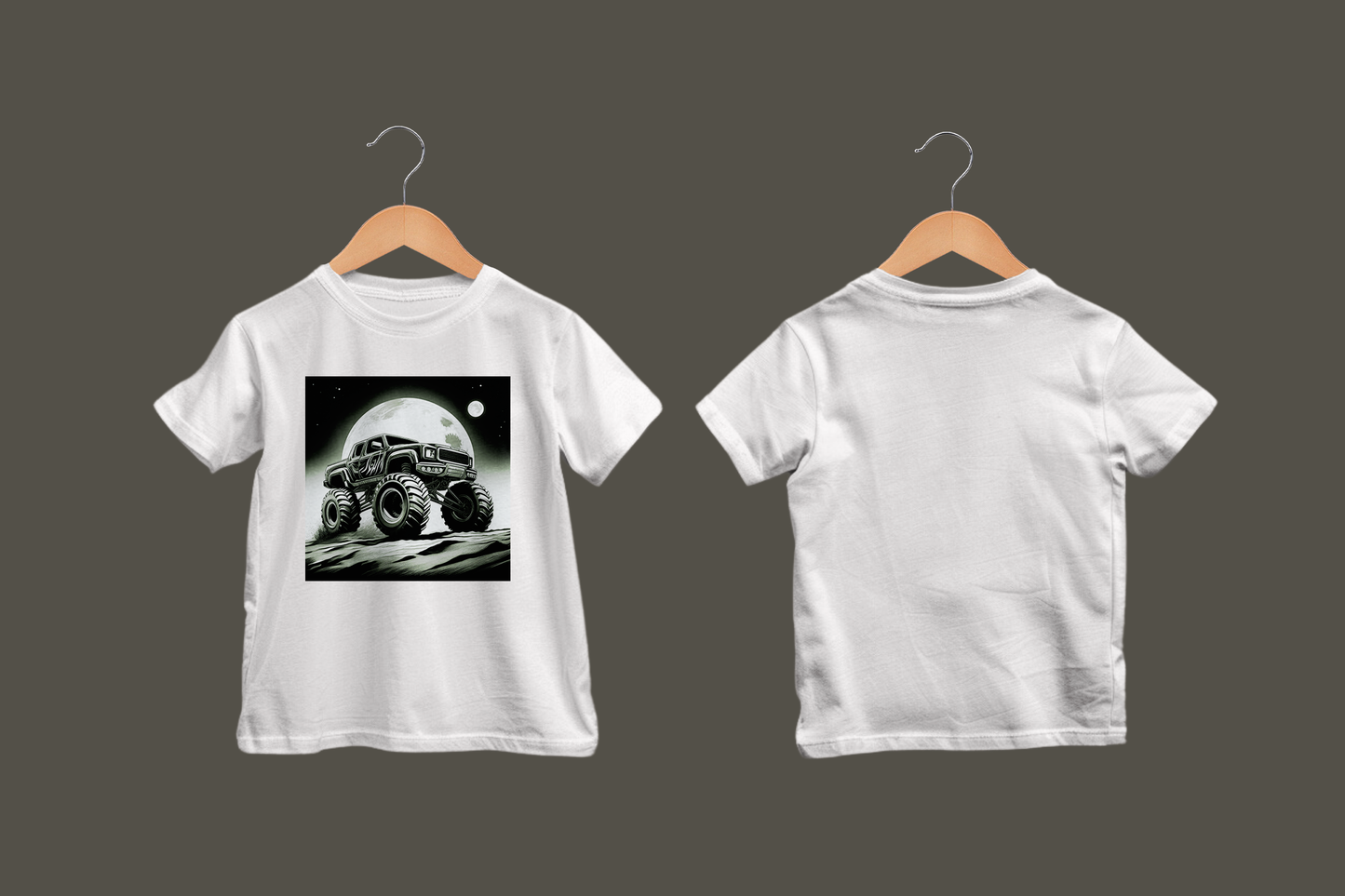 Toddler Tee - Moonlit Monster Truck