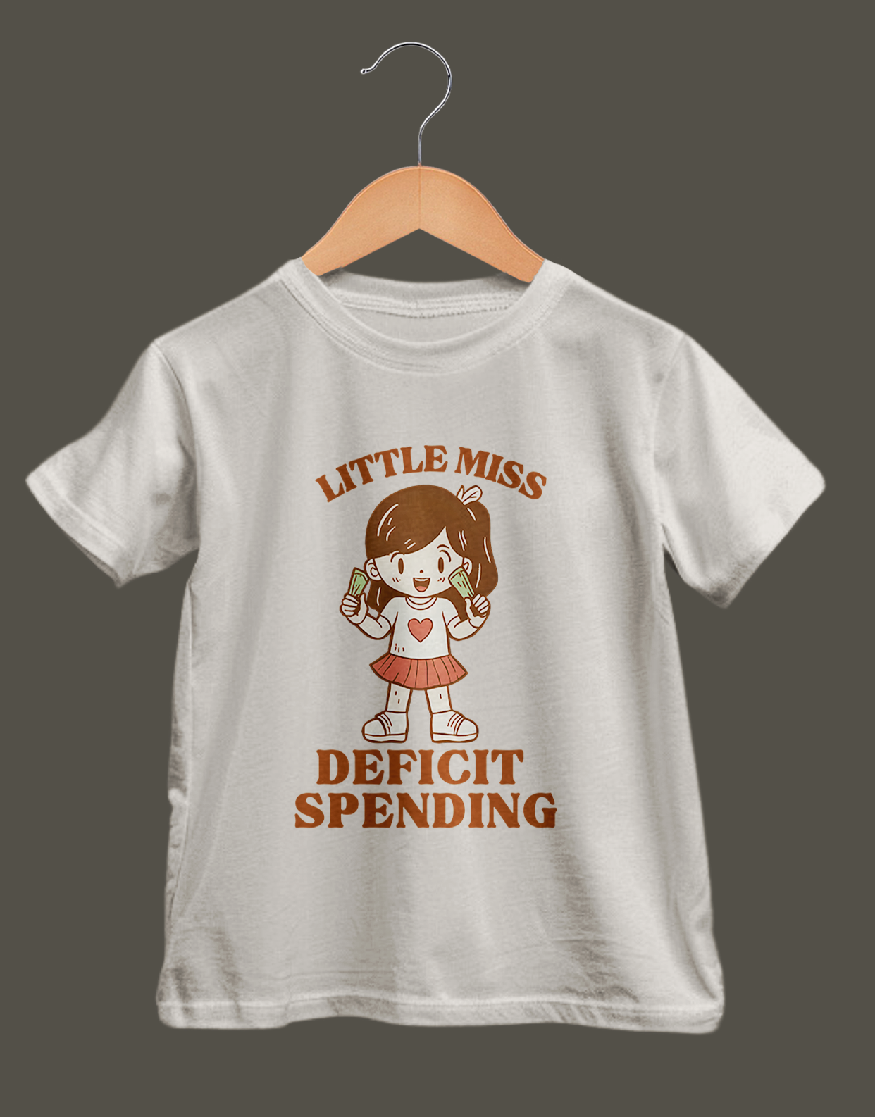 Toddler Tee - Little Miss Deficit Spending