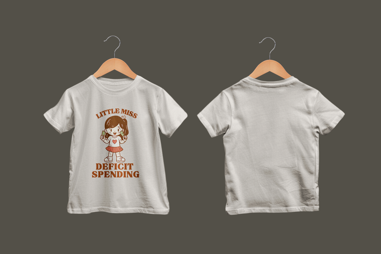 Toddler Tee - Little Miss Deficit Spending