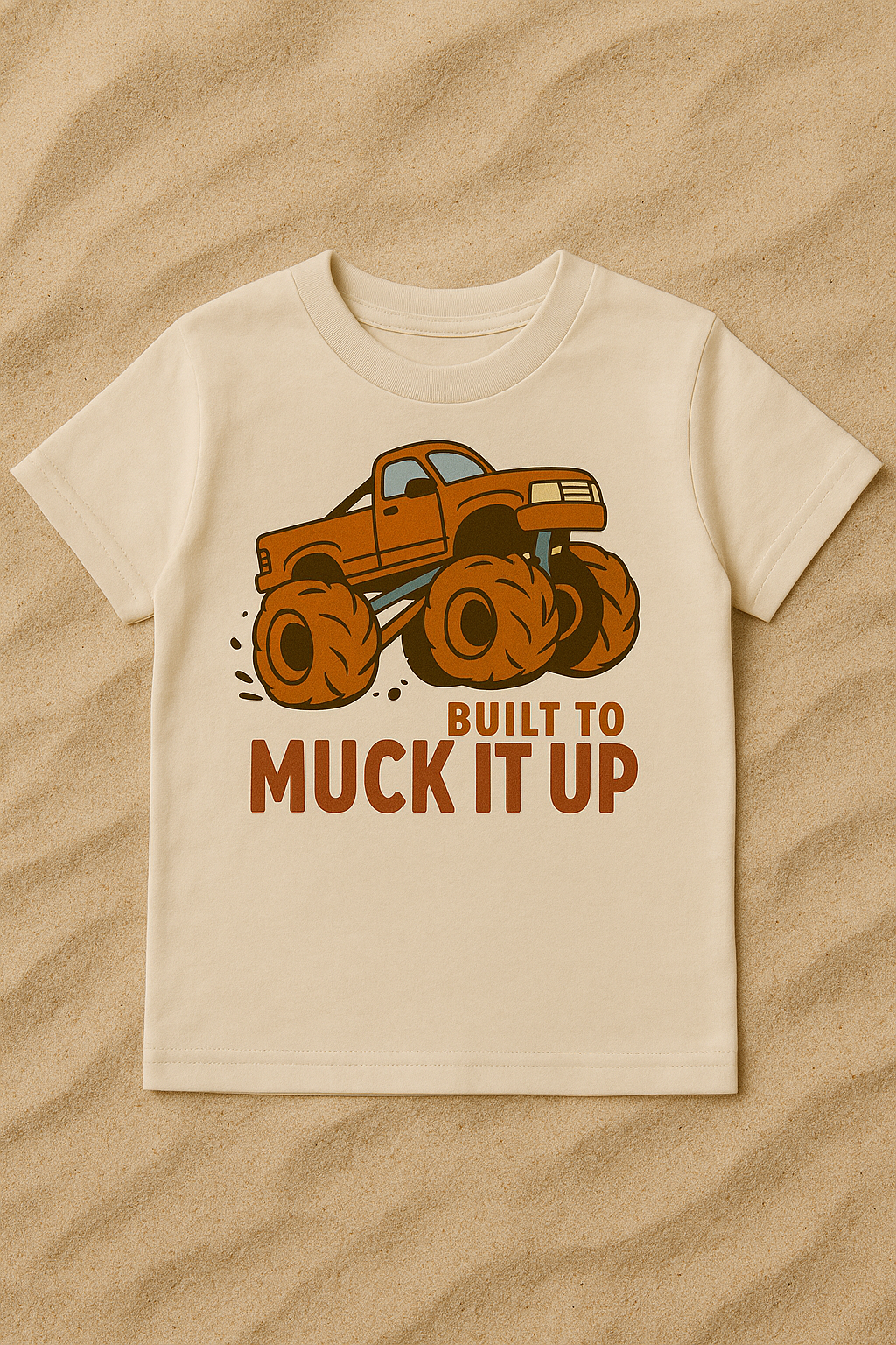 Built to Muck It Up Toddler T-Shirt | Monster Truck Shirt for Kids | Boys Off-Road Tee | Mud Truck Toddler Tee | Country Boys Shirt |