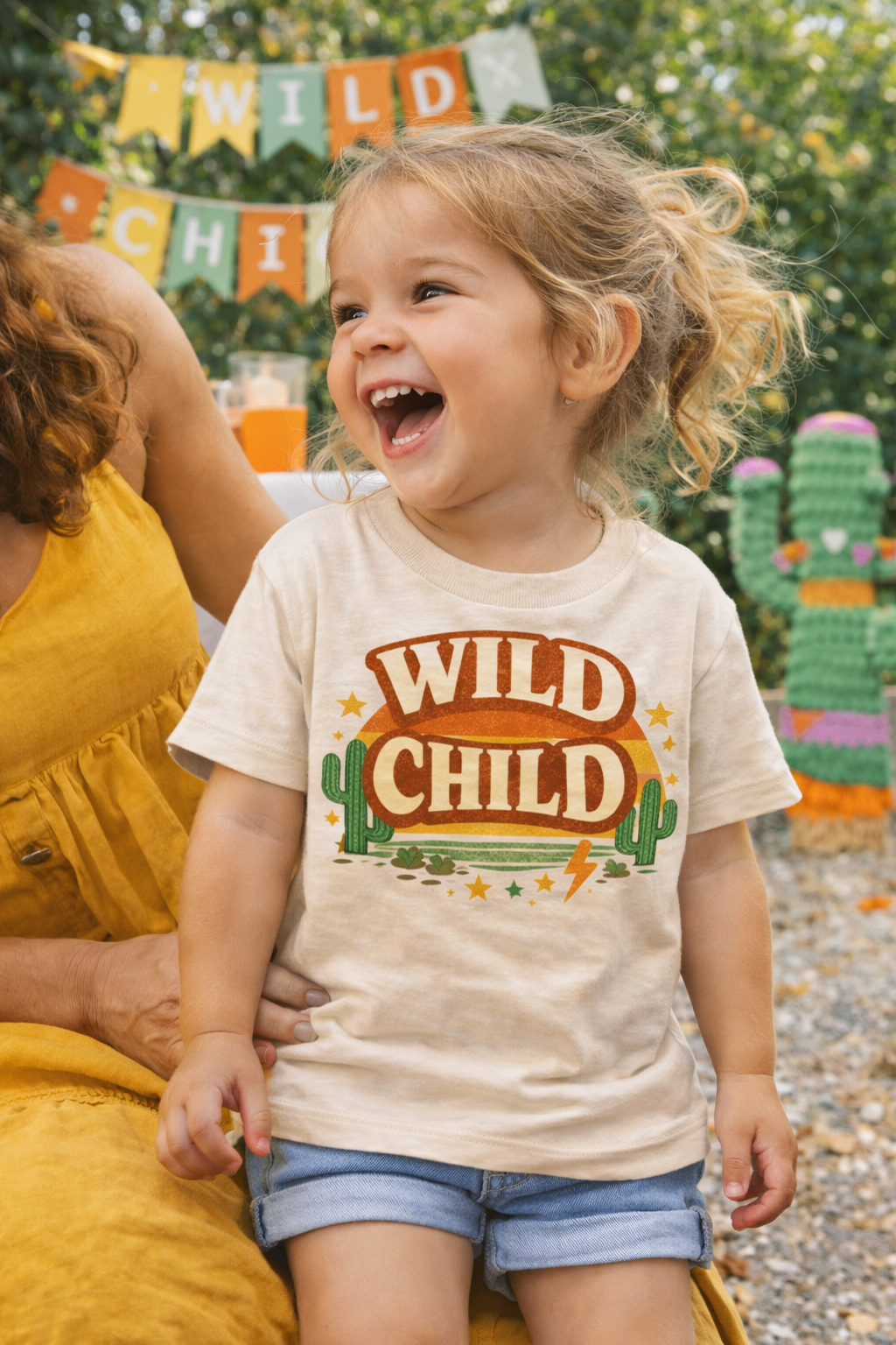 Wild Child Toddler Shirt, Retro Kids Graphic Tee, Boho Toddler Shirt, Western Kids Shirt, Vintage Style Kids Tee, Toddler Boy Girl Outfit