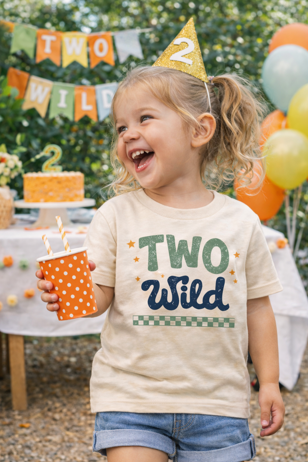 Two Wild Birthday Shirt, 2nd Birthday Outfit, Two Wild Toddler Shirt, 2 Year Old Birthday Shirt, Retro Kids Birthday Tee, Wild Two Birthday