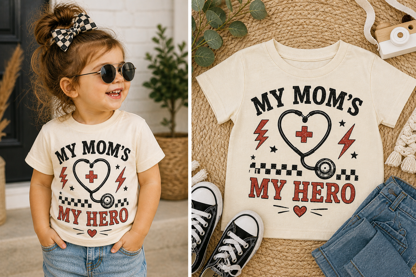 My Mom's My Hero Toddler