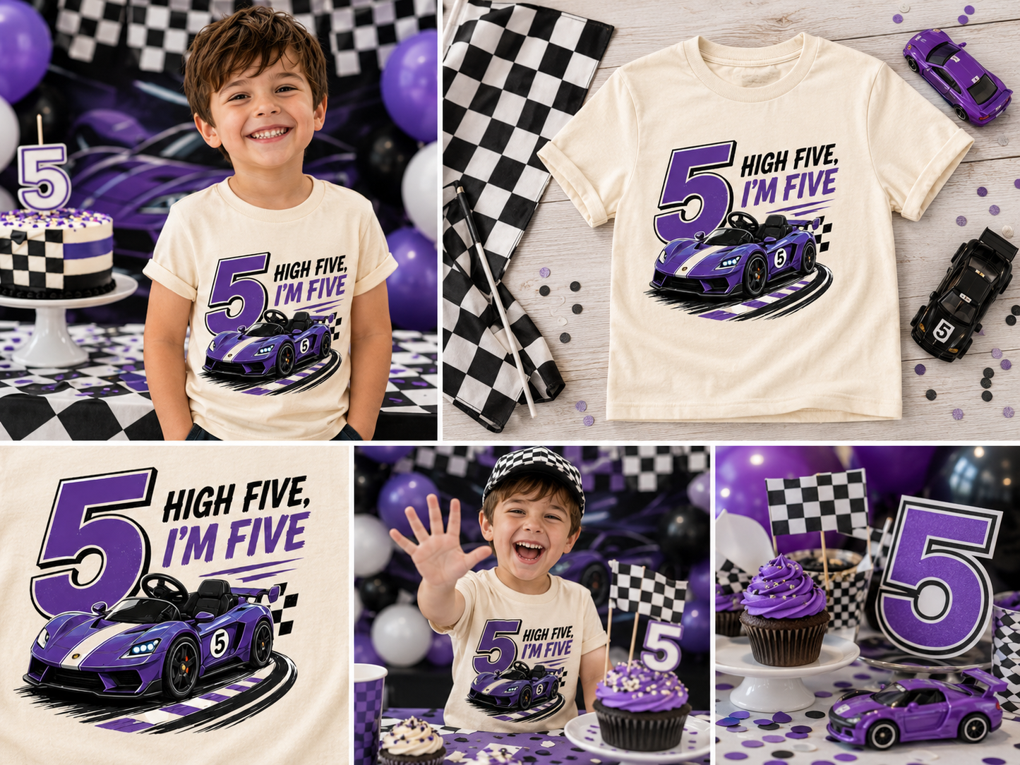 High 5 I'm Five Toddler