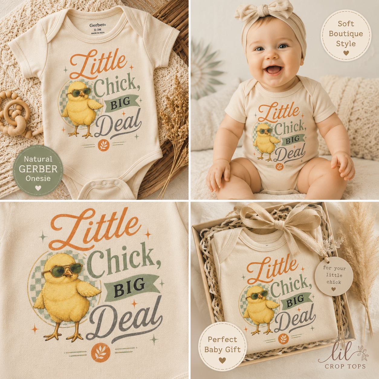 Little Chick Big Deal Onesie