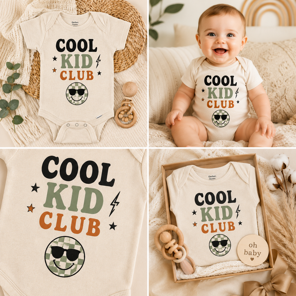 Cool Kid Club Onesie