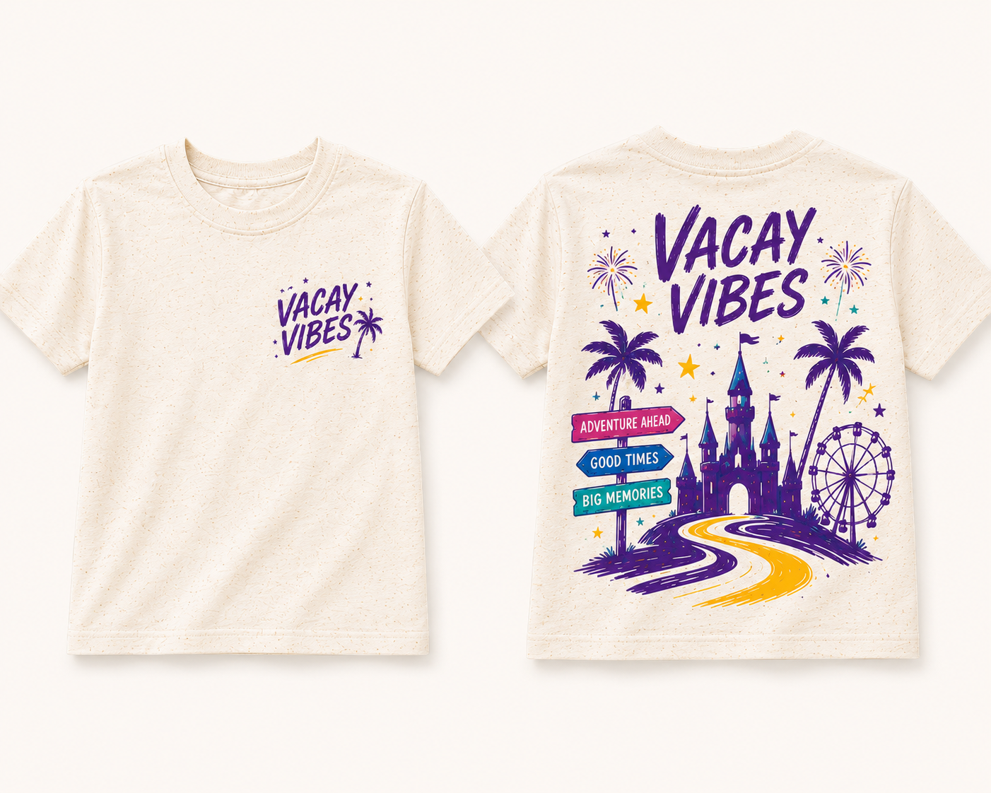 Vacay Vibes Theme Park Toddler