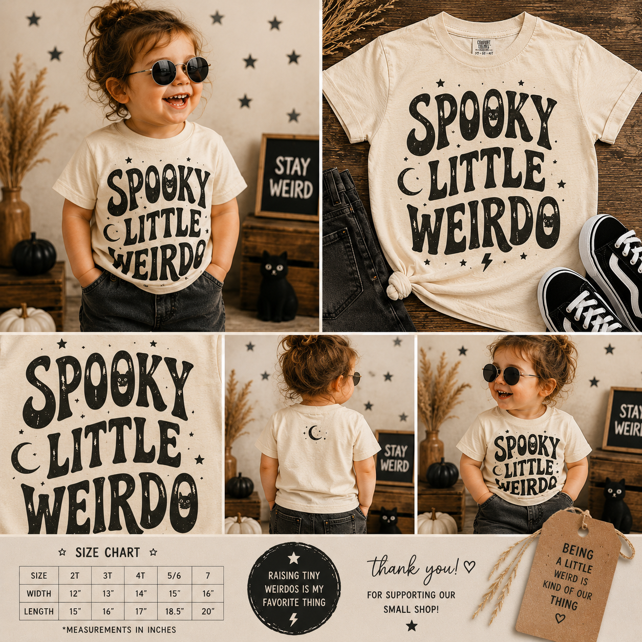 Spooky Little Weirdo Toddler