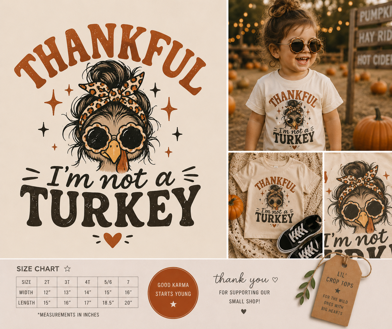 Thankful I'm Not A Turkey Toddler