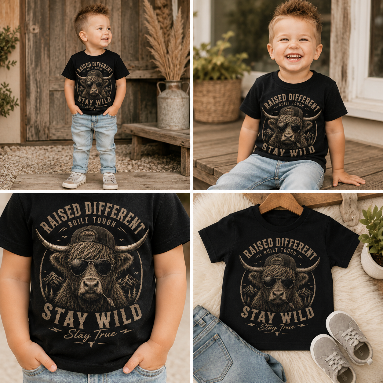 Stay Wild Stay True Toddler