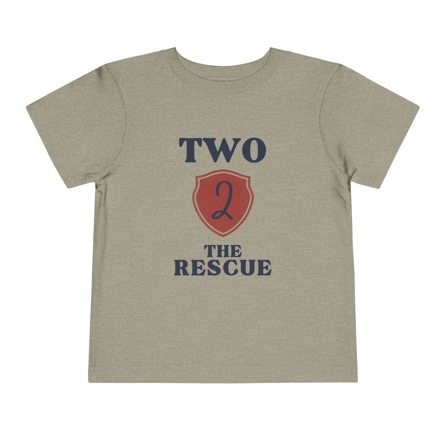 Toddler Tee - Two The Rescue - Birthday Tee