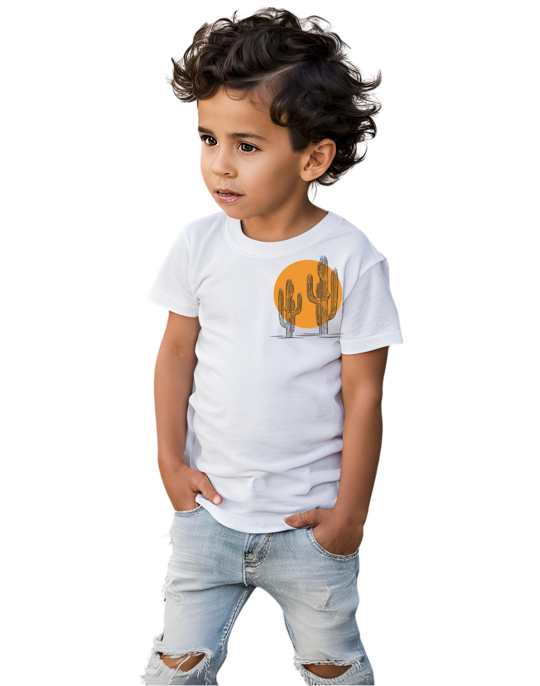 Can't Touch This - White - Youth Tee