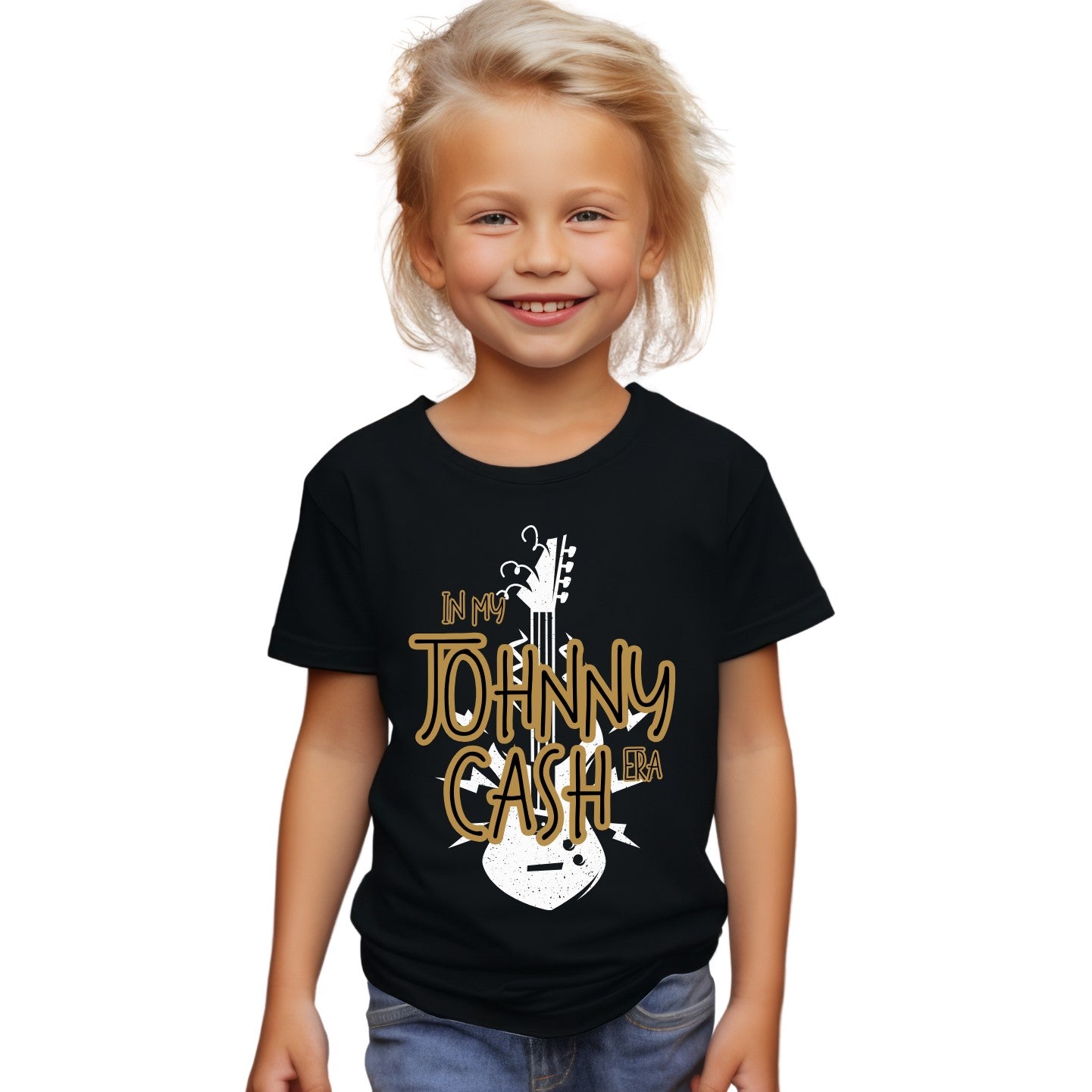 In My Johnny Cash Era - Black - Youth Tee