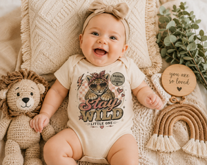Girls Tiger Shirt, Stay Wild Kids Tee, Toddler Girl Graphic Shirt, Baby Tiger Bodysuit, Leopard Print Tiger Shirt, Wild Child Gift