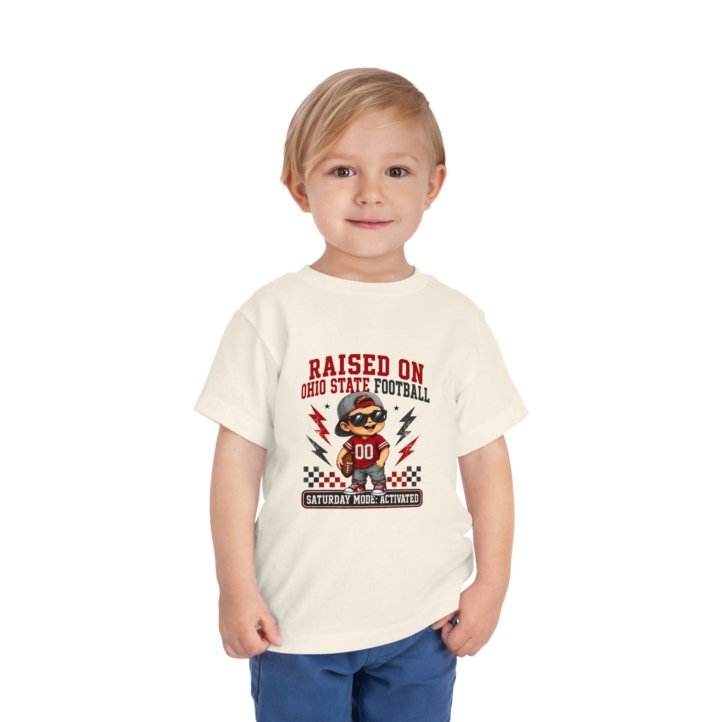 Raised on Ohio State Football Toddler