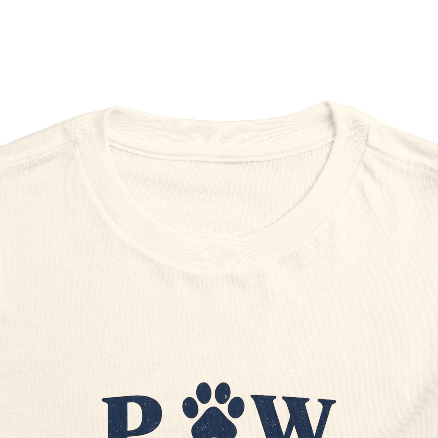 Pawlitician Toddler Shirt, Funny Dog Lover Kids Tee, Paw Print Political Pun, Baby & Youth Pet Shirt, Dog Mom Gift for Kids