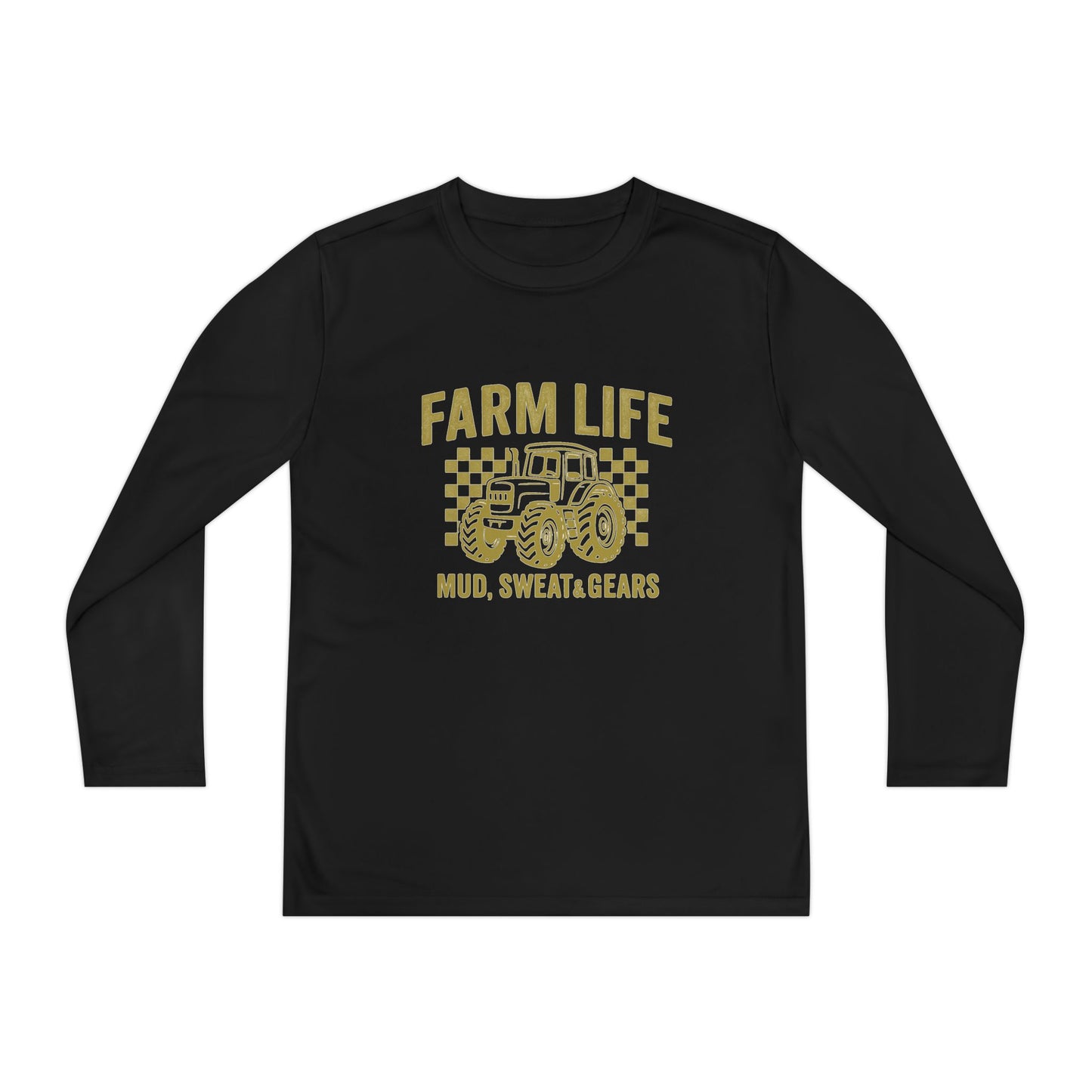 Copy of Farm Life Toddler Shirt | Mud Sweat & Gears Long Sleeve | Tractor Shirt for Kids | Rural Country Boys Tee | Rustic Farm Toddler Top | Lil Crop Tops