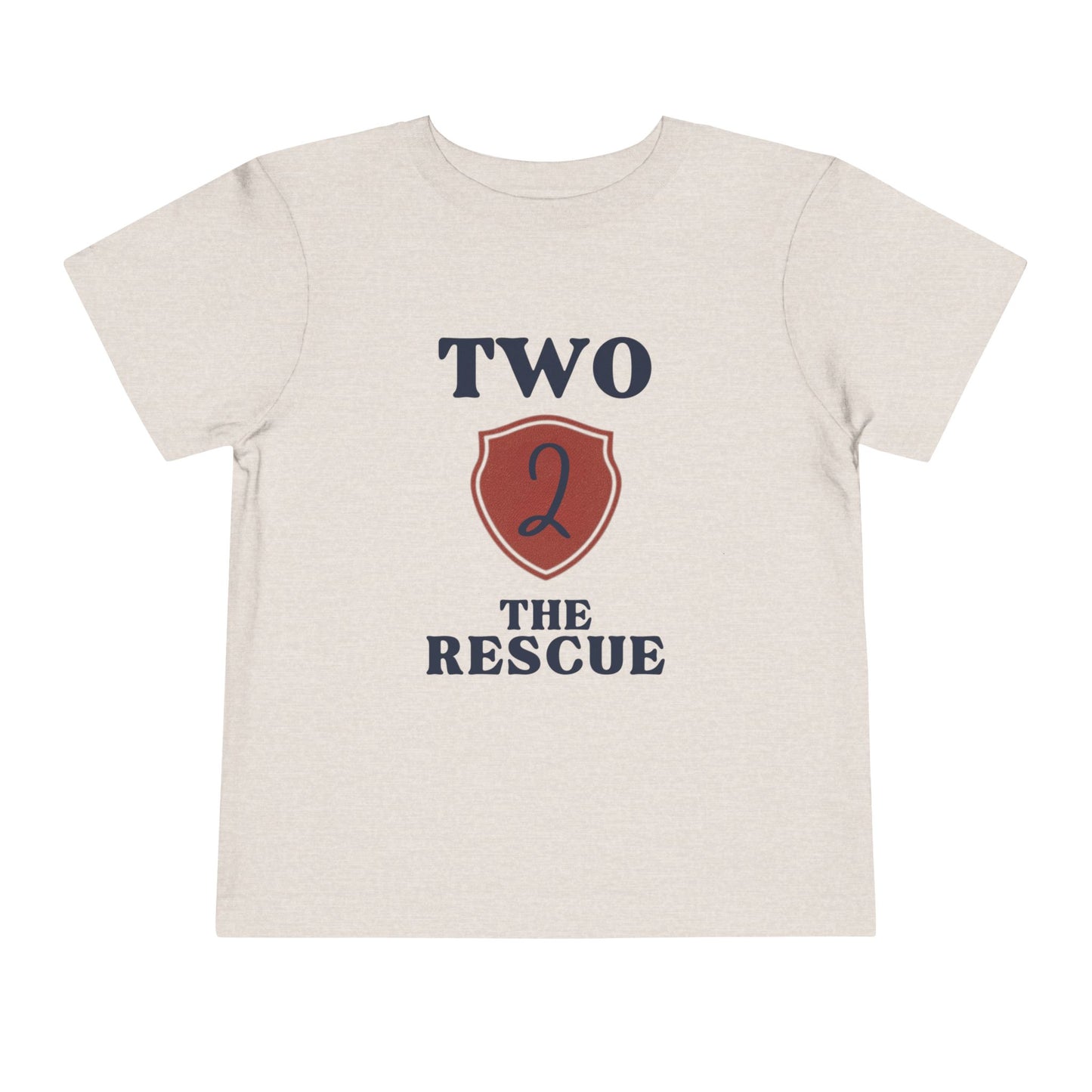Toddler Tee - Two The Rescue - Birthday Tee