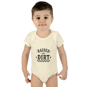 Raised on Dirt Onesie