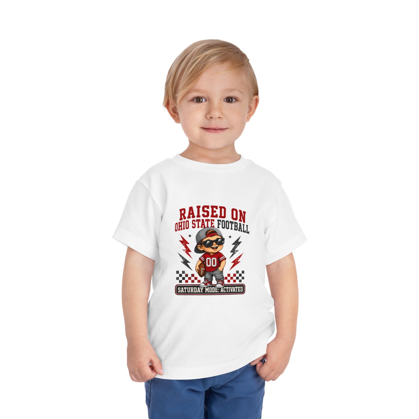 Raised on Ohio State Football Toddler