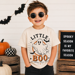 Kids Halloween Shirt, Little Boo Ghost Shirt, Toddler Halloween Tee, Baby Halloween Shirt, Cute Spooky Shirt for Boys Girls