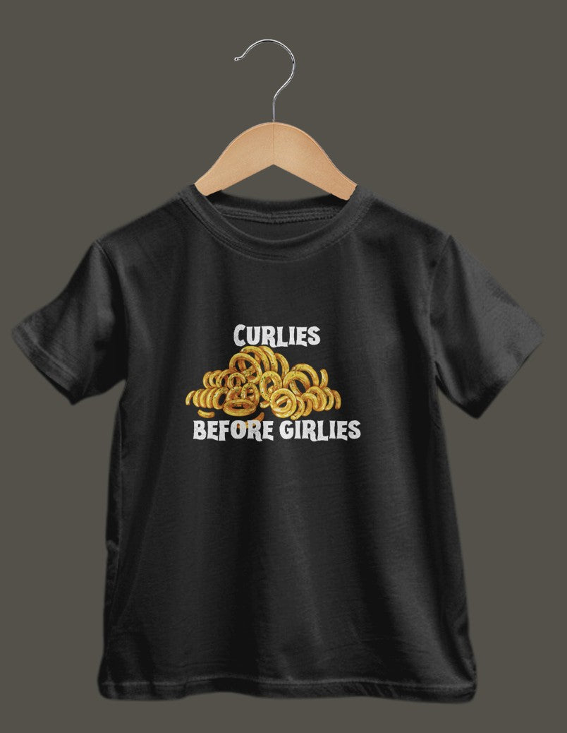 Toddler Tee - Curlies Before Girlies
