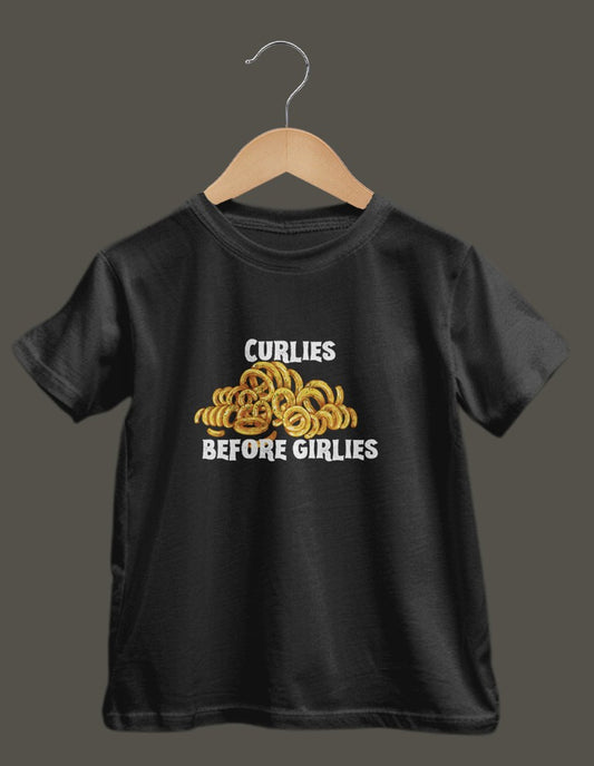 Toddler Tee - Curlies Before Girlies