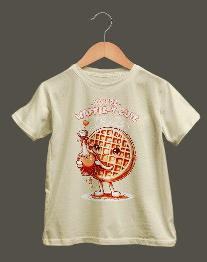 Toddler Tee - You're Waffley Cute