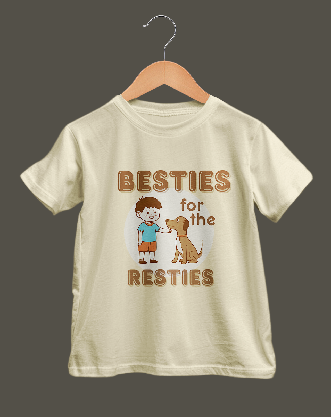 Toddler Tee - Vintage 'Besties for the Resties'