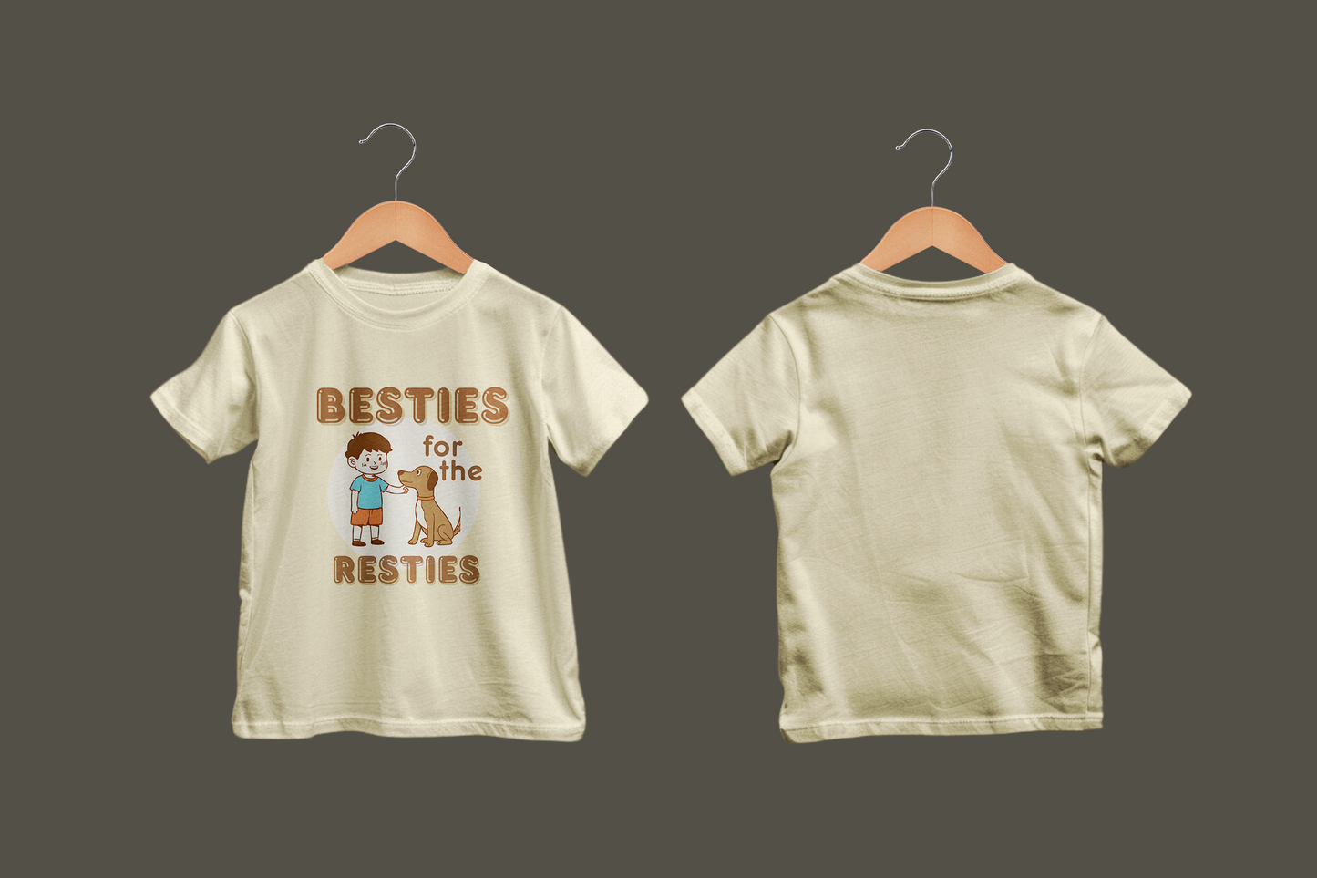 Toddler Tee - Vintage 'Besties for the Resties'