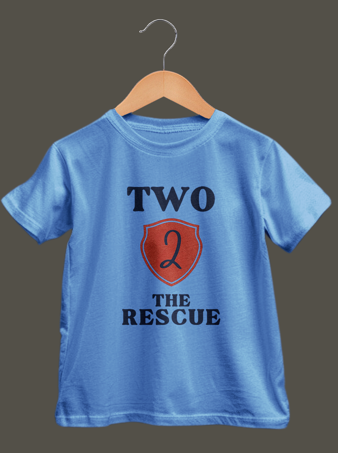Toddler Tee - Two The Rescue - Birthday Tee