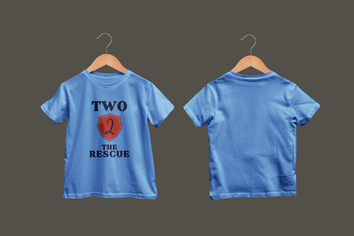 Toddler Tee - Two The Rescue - Birthday Tee