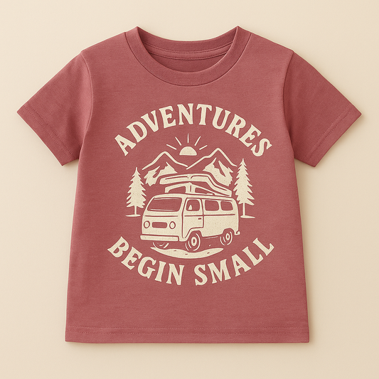 Adventure Begins Small - Toddler Tee
