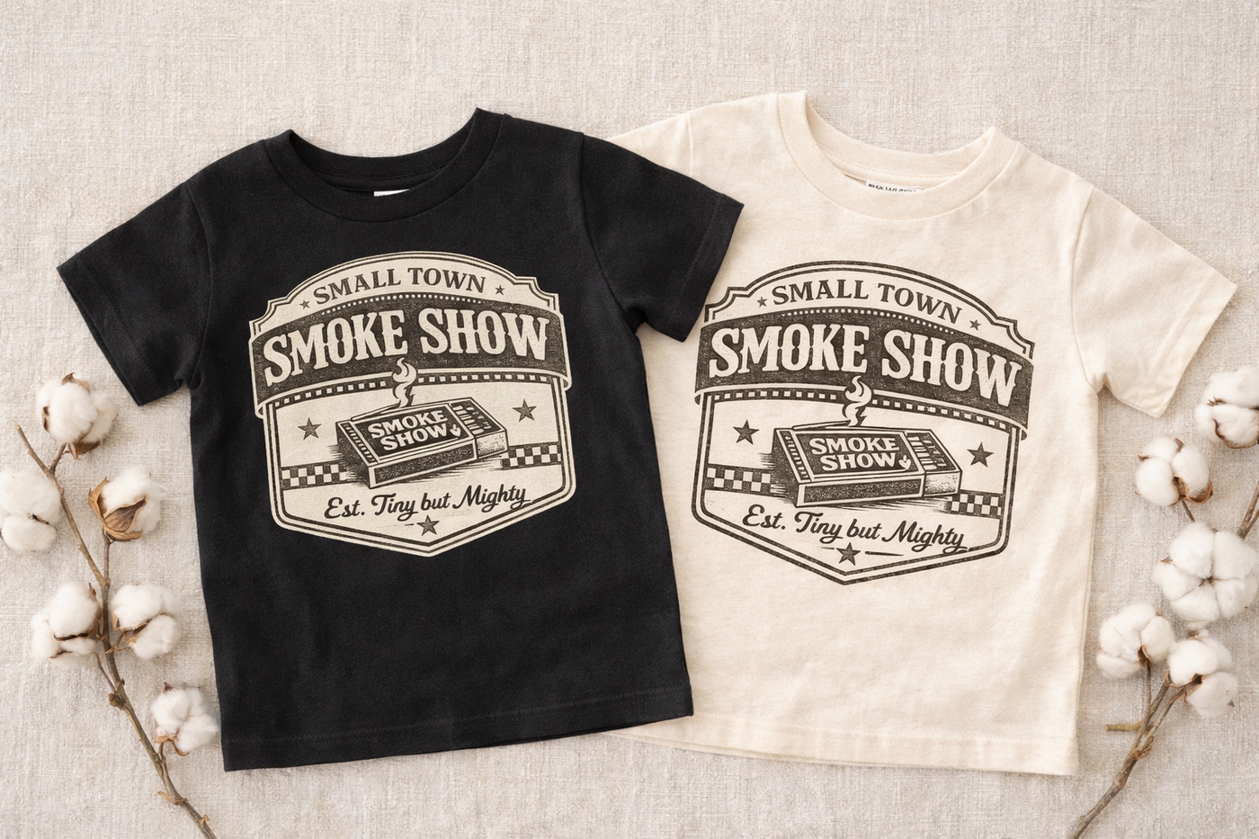 Small Town Smoke Show Toddler Shirt, Funny Country Toddler Tee, Western Boutique Kids Shirt, Farm Kid Shirt, Small Town Kid Outfit, Vintage Toddler Tee