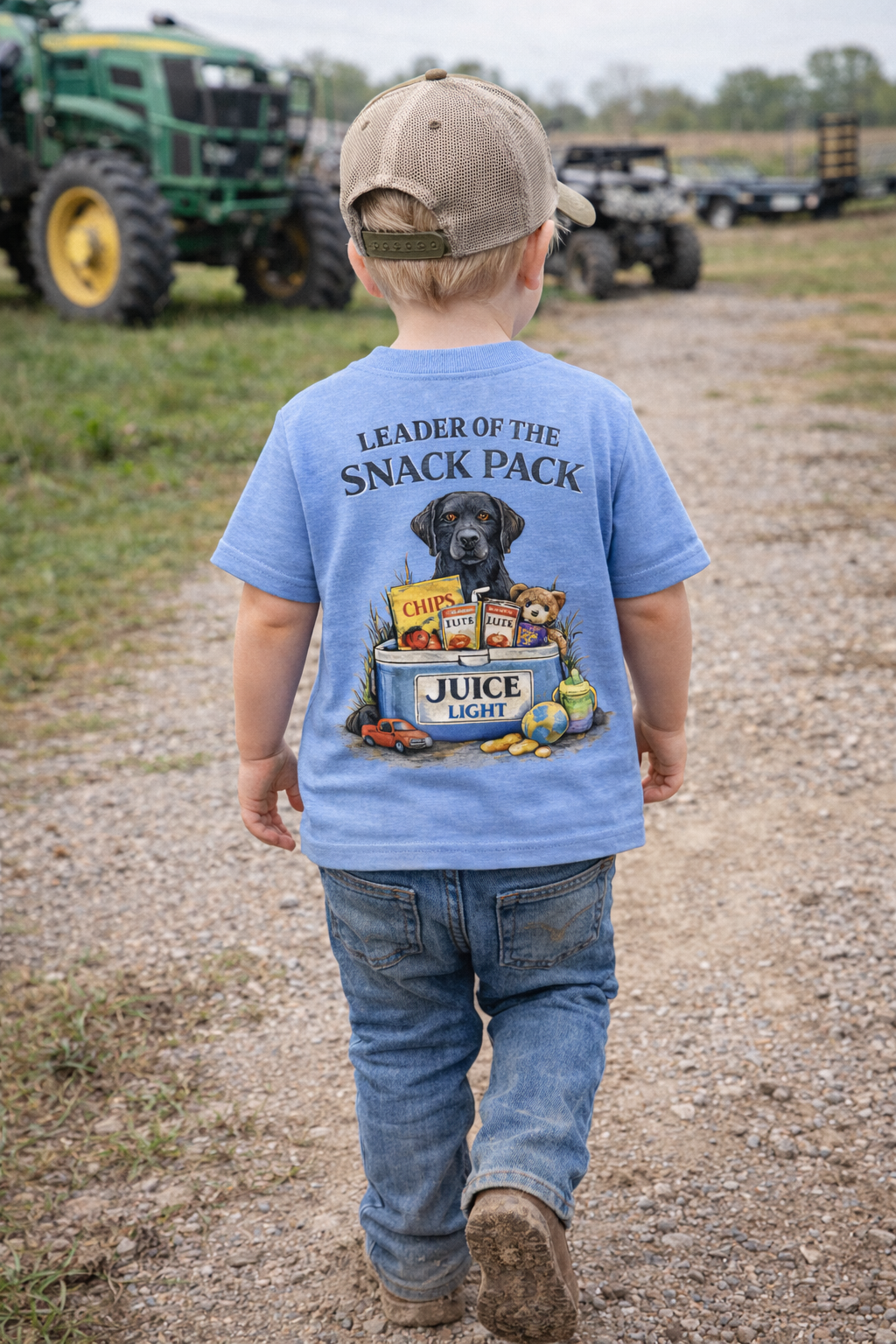 Leader of the Snack Pack Shirt, Juice Light Toddler Tee, Funny Hunting Dog Kids Shirt, Busch Light Parody Shirt, Country Boy Toddler