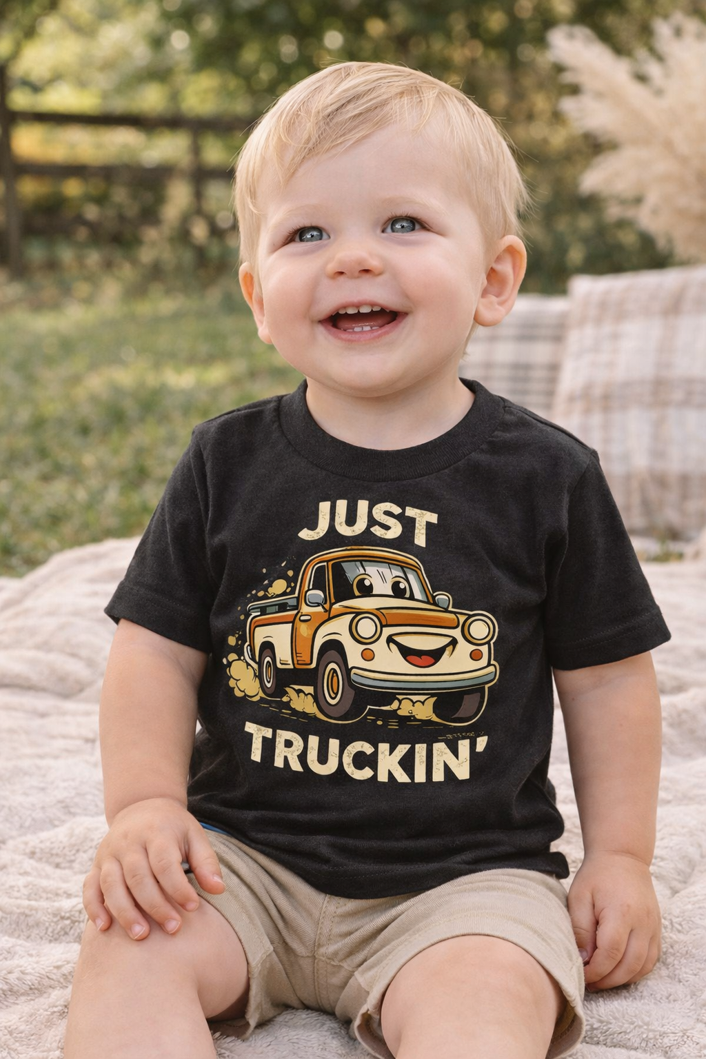 Just Truckin Toddler