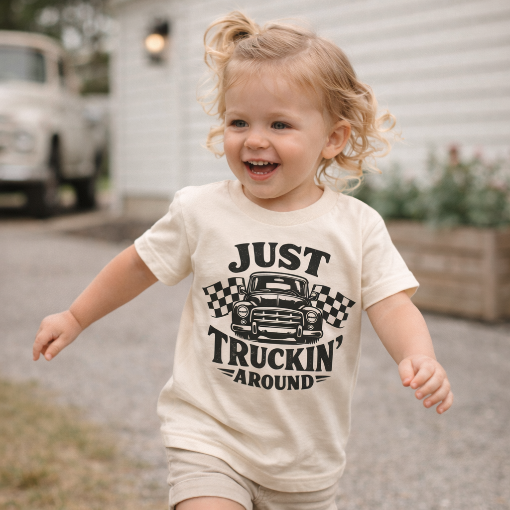 Just Truckin Around Toddler