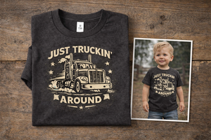 Just Truckin Around Toddler