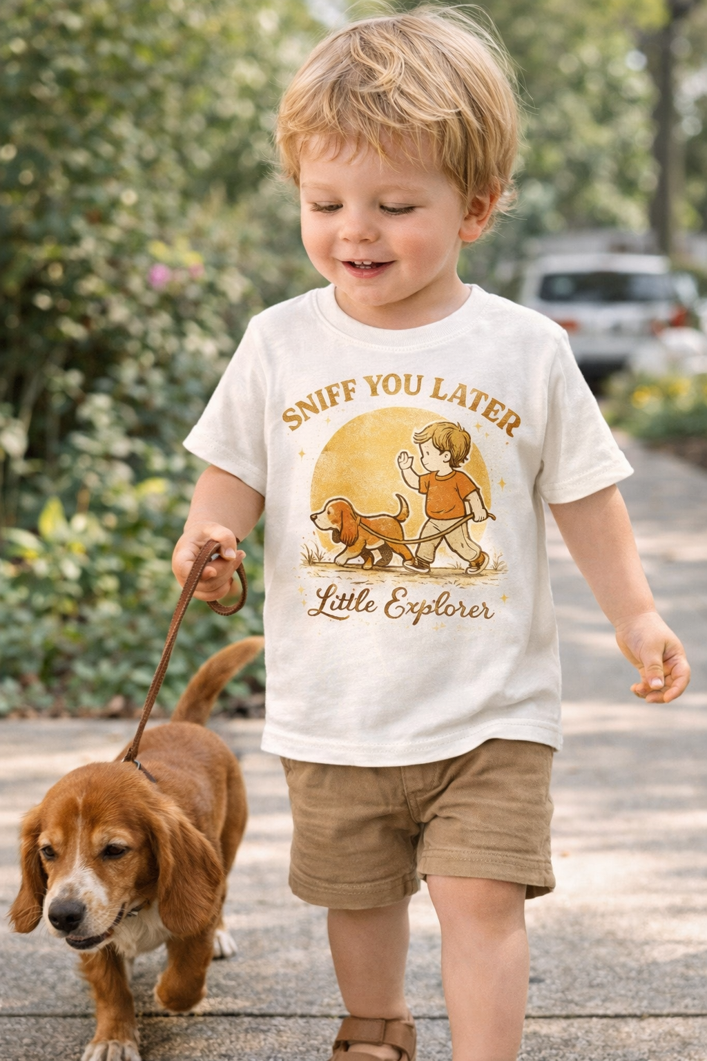 Sniff You Later Toddler Shirt, Funny Dog Kids Tee, Little Explorer Shirt, Puppy Lover Gift, Vintage Dog Graphic, Baby Toddler Youth Top