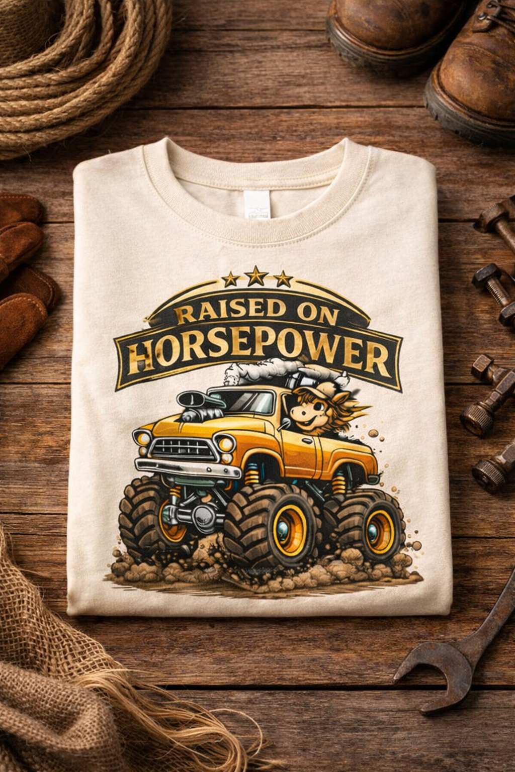 Raised On Horsepower Toddler