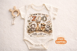 I'm New To The Zoo Onesie