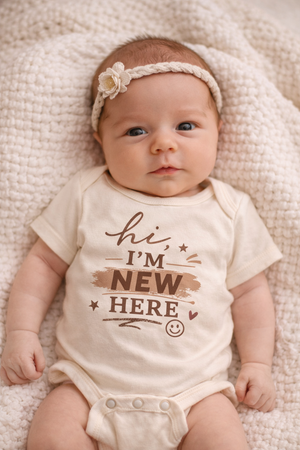 Hi I’m New Here Onesie