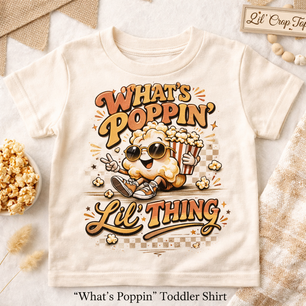 What’s Poppin Lil Thing Toddler