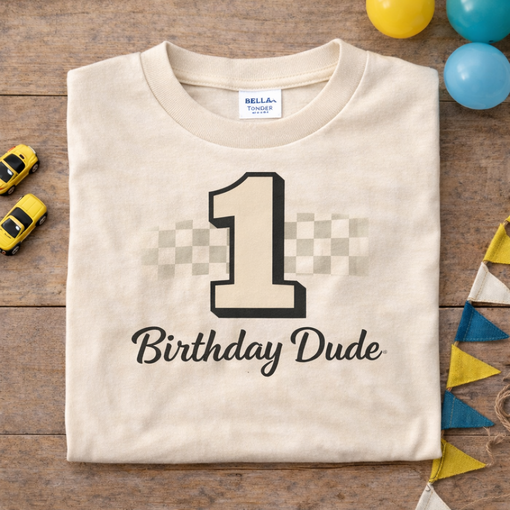 Birthday Dude Shirt, Custom Birthday Shirt Boy, 1st 2nd 3rd 4th 5th Birthday Shirt, Toddler Birthday Outfit, Race Car Birthday Shirt, Boy Birthday Tee