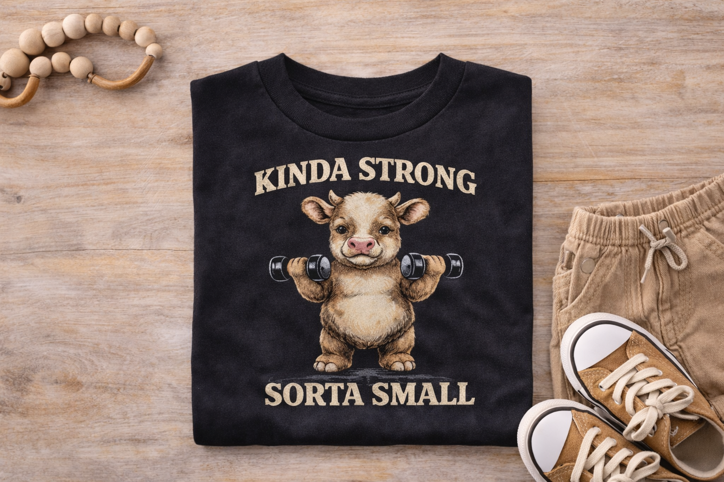 Funny Farm Kid Shirt, Kinda Strong Sorta Small Toddler Shirt, Cute Cow Kids Shirt, Farm Life Kids Tee, Country Toddler Shirt, Baby Toddler Youth