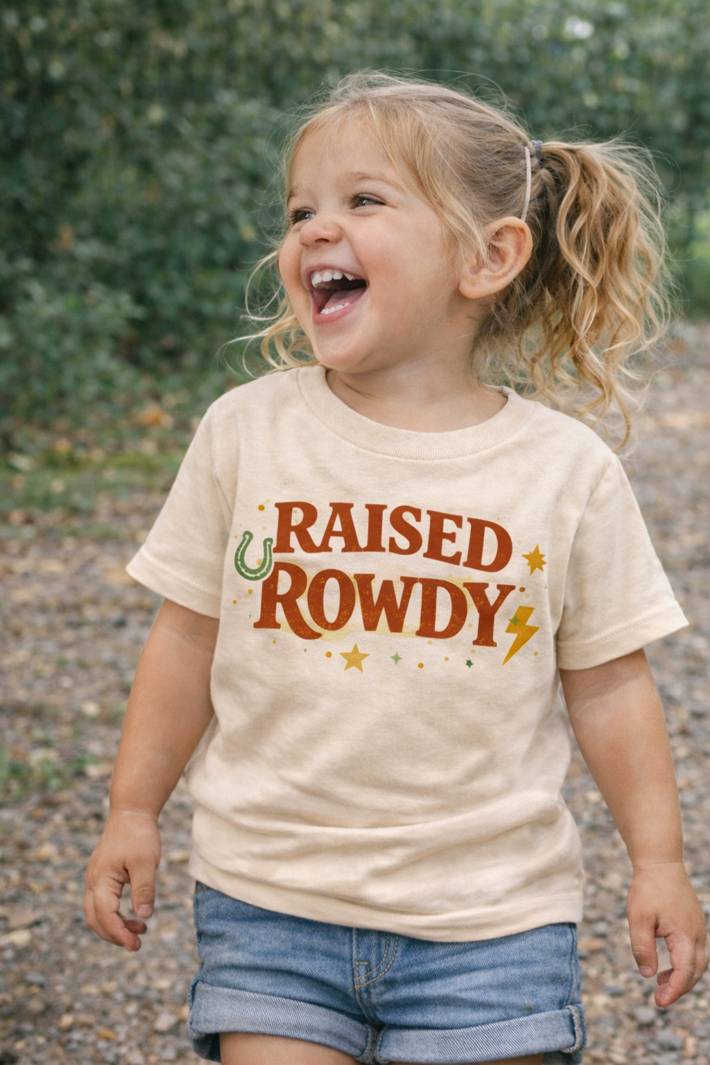 Raised Rowdy Toddler Shirt, Country Kid Shirt, Western Toddler Shirt, Cowboy Baby Tee, Country Boy Shirt, Southern Kids Clothing