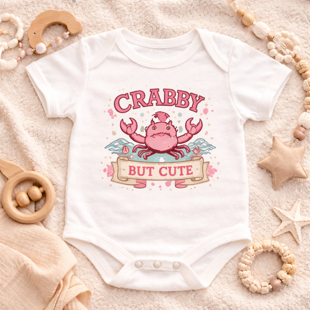 Crabby But Cute Onesie