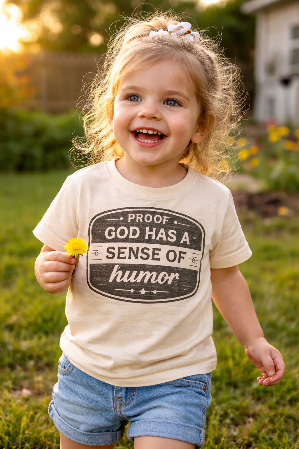 Proof God Has a Sense of Humor Toddler